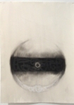 Cliquez sur l'image Disque crit 56x76cm, crayon pierre noire sur papier Arches 2015 pour la voir en grand - Donaint-Bonave - Disque crit 56x76cm, crayon pierre noire sur papier Arches 2015